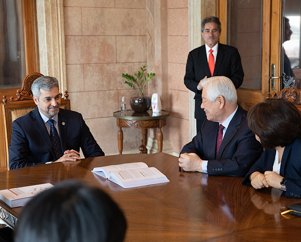Meeting with Paraguay President