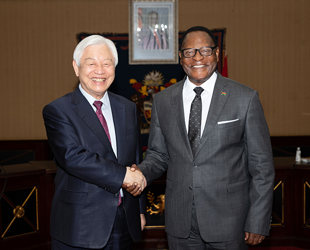 Meeting with Malawi President